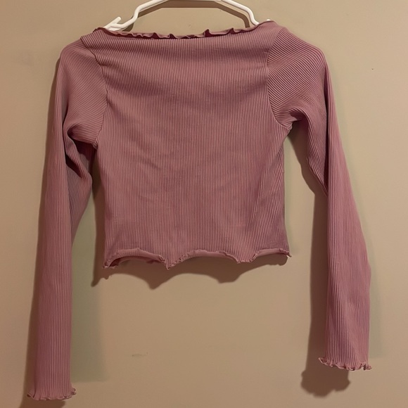 Urban Outfitters Seamless Elise Long Sleeve Top Size S - Picture 2 of 5